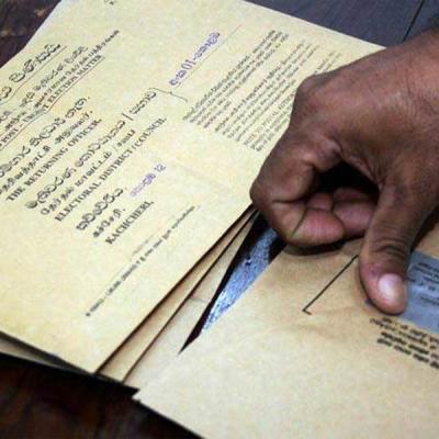 තැපැල් ඡන්ද අයදුම්පත් භාරගන්නා කාලය දීර්ඝ කෙරේ