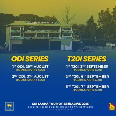 ශ්‍රී ලංකා කණ්ඩායම සිම්බාබ්වේ සංචාරයක