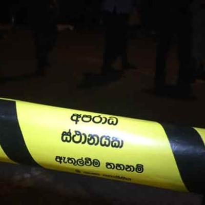 සූරියවැවදී STF සමග වෙඩි හුවමාරුවකින් සැකකරුවෙක් මරුට