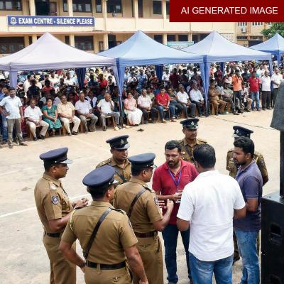 නුගේගොඩ රැළියේ ශබ්ද විකාශන යන්ත්‍ර ගැන පොලිසියෙන් නියෝගයක්